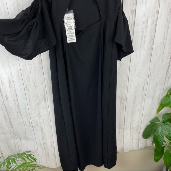 Urban Outfitters NWT little black dress with slit Small - Picture 12 of 14